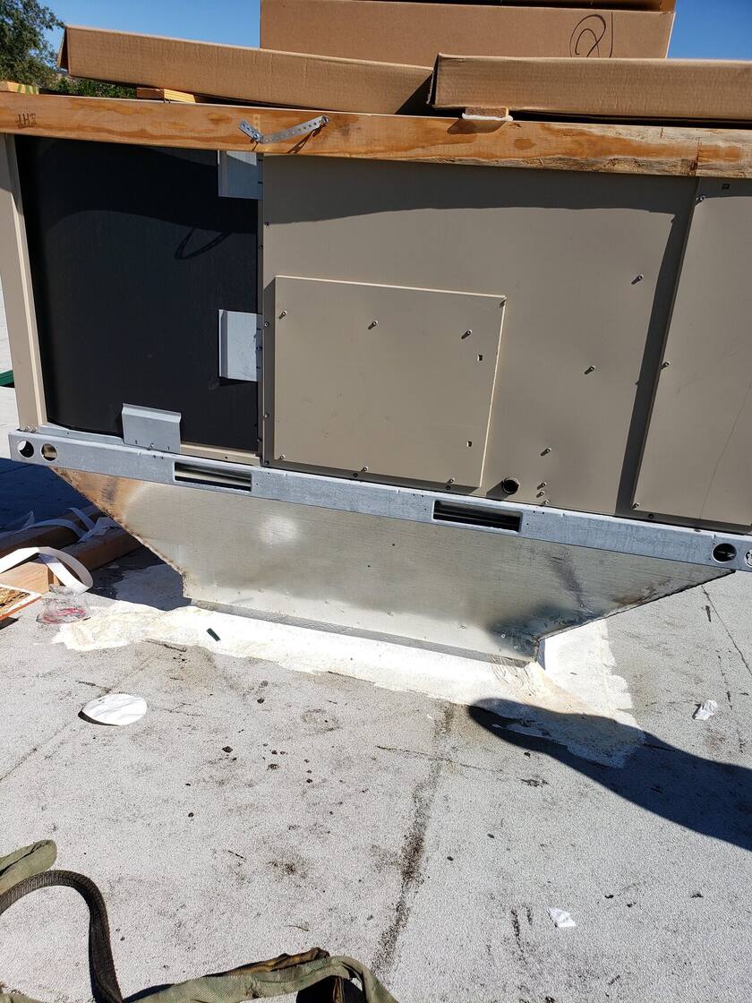 Rooftop package unit replacement — HVAC Masters, Vacaville